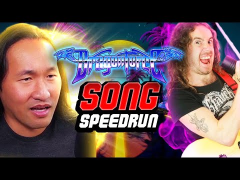 DragonForce Reacts to Bradley Hall Making A DRAGONFORCE Song In 5 Minutes (Speedrun)