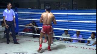 preview picture of video 'Rawai Muay Thai Fighter Top Madsing comes back after injury break: 28 March 2015'