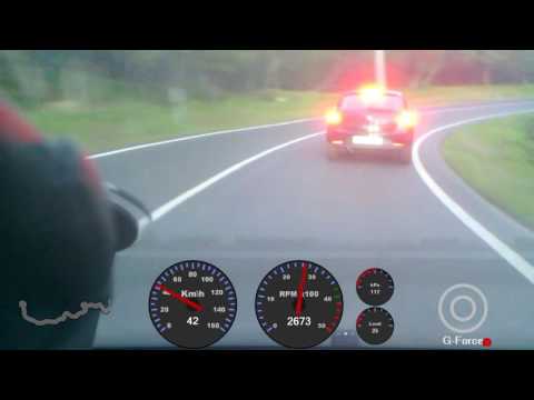 Smart Fortwo CDI 450 Coupe on moutain road