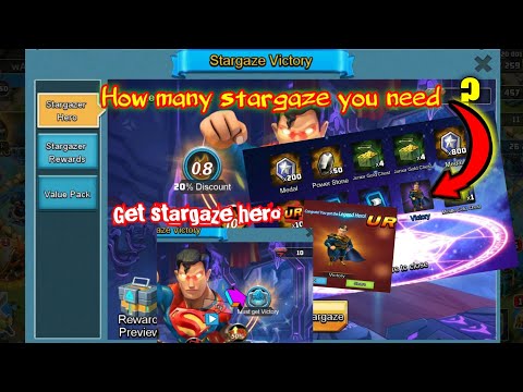 Clash of Legends/Clash of Zombies2-Recommended # of stargaze you'll need to save to get stargze hero
