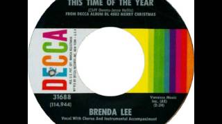 Brenda Lee. This Time Of The Year (When Christmas Is Near) (Decca 31688, 1964)