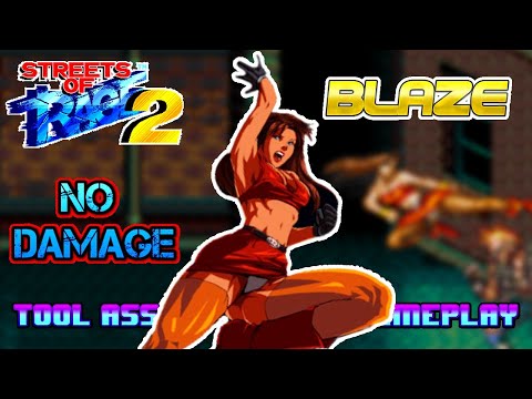 [TAS] Streets of Rage 2 (Bare Knuckle II) Blaze Hardest No Damage