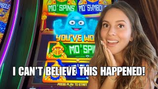 HUGE WIN ON AN ACCIDENTAL SPIN! Big Bets on High Limit Spooky Link 👻