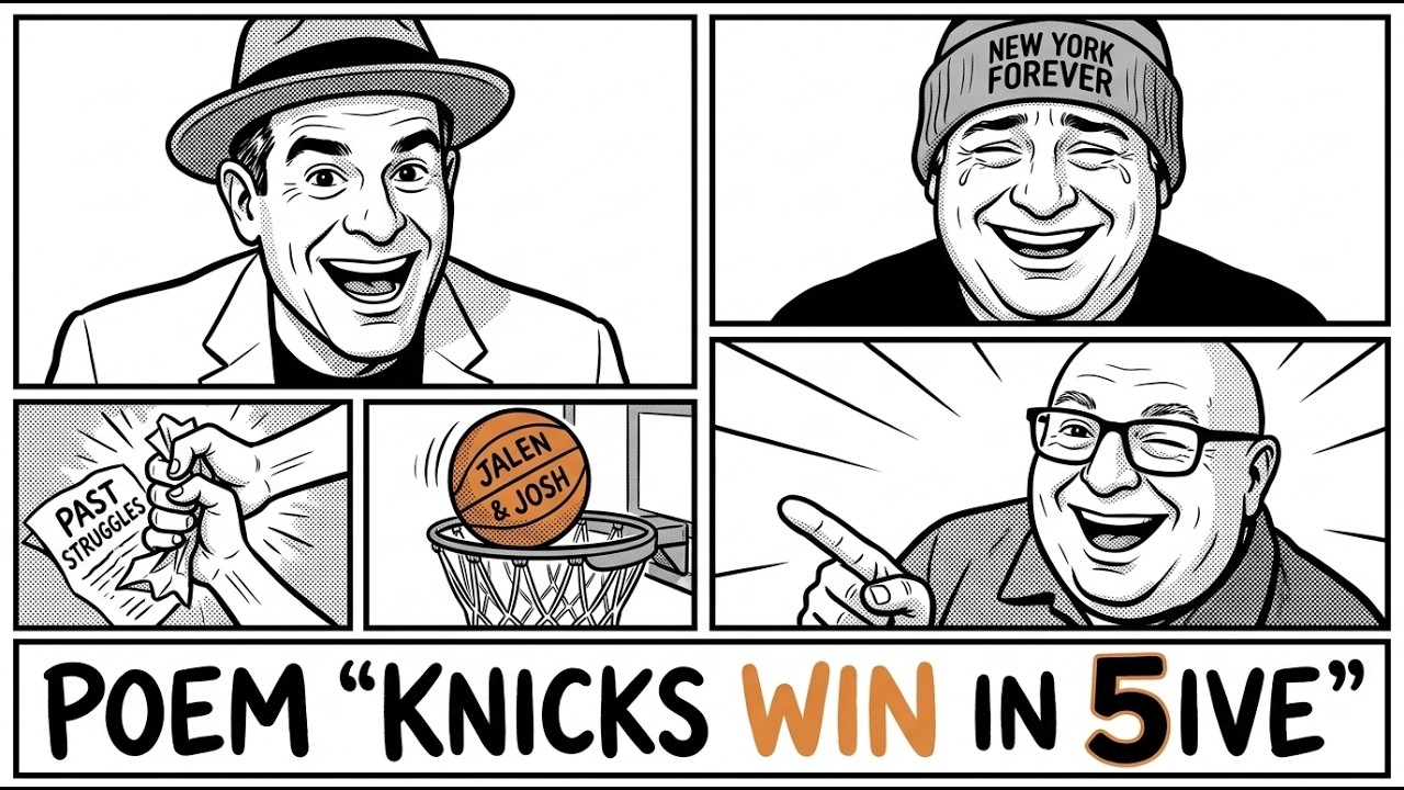 The Basketball Rabbi's Knicks Championship Poem | Sports Live!
