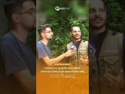MATHEUS RIBEIRO ENCARA PASSEIO DE QUADRICICLO PELOS PONTOS ICÔNICOS DE BANANEIRAS! 🌲💨