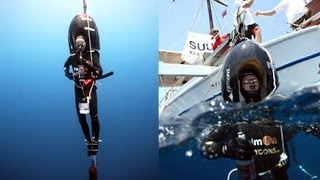 Apnea - Il record di Herbert Nitsch a 214 m Apnee Free Diving World record
