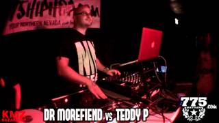DJ TEDDY P vs DJ DR MOREFIEND at the weekley Open Mic at Rubens Cantina 5/23/2012