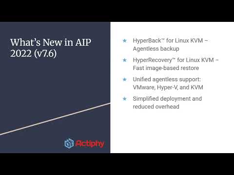 
ActiveImage Protector Virtualization Support with Linux KVM