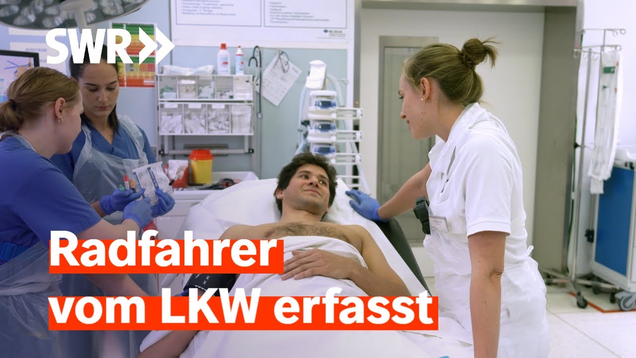Radfahrer vom LKW erfasst | Die Unfallklinik
