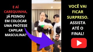 Trocar seu boné por um aplique capilar? Este vídeo é pra você!