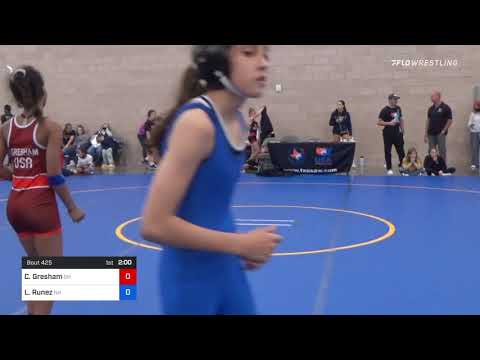 33 Kg Rr Rnd 3 - Camryn Gresham, OH Vs Lily Runez, NH