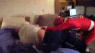 Power Ranger beats up pothead