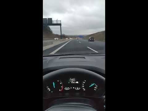 Ford Focus ST Line driving on German autobahn RELAX DRIVE