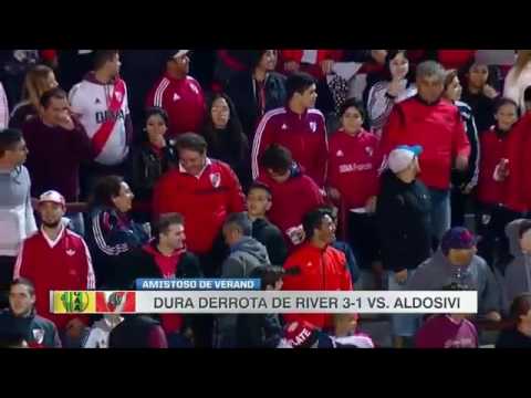 Aldosivi 3 vs 1 River Plate Torneo de verano 2017