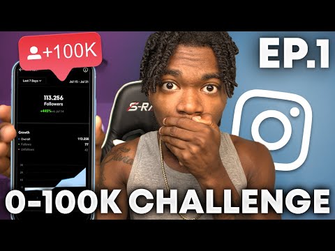 0 To 100k INSTAGRAM FOLLOWERS CHALLENGE | Ep.1