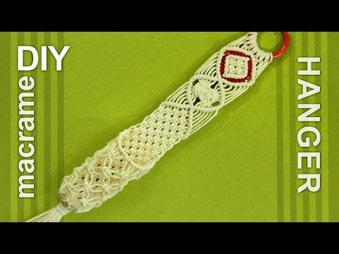 DIY Macrame Plant Hanger Easy NEW Diamond Design