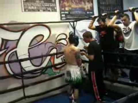 Eduardo Chino Ramírez Pako Team 1º Pelea - Interno Picante Fight Club 31-08-2013