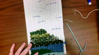 2nd Grade: Woven Landscape - Slit Weave