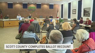Scott County finishes recount, Iowa House District 81 race flips