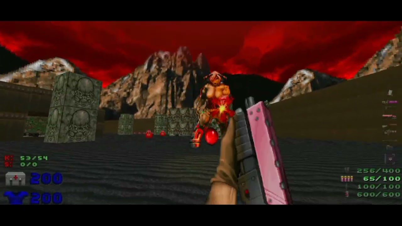 Hdoom, Cyberdemon - Hard/No Damage/ Pump-Action Shotgun Only