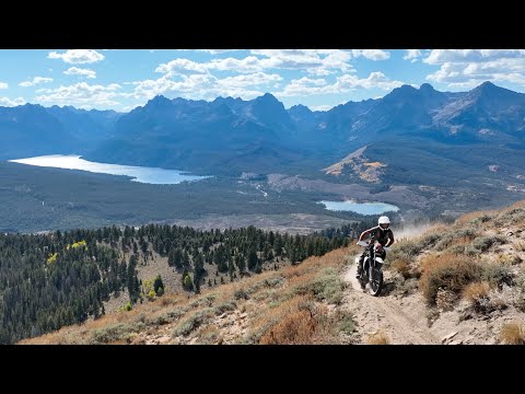 This Backcountry HARD ENDURO Trail Took Us To a 100 YEAR OLD Fire Lookout Tower