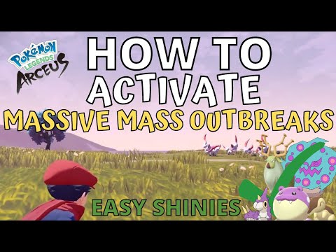 How to Activate Massive Mass Outbreaks!! EASY Shiny Pokemon!!