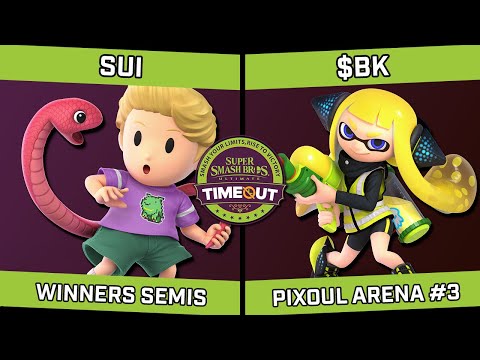 Sui (Lucas) vs $BK (Greninja/Inkling) - Pixoul Gaming Arena #3