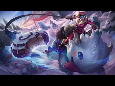 2017 Reworked Poro Rider Sejuani Skin Spotlight / 2017 Poro Süvarisi Sejuani Tanıtım Lol