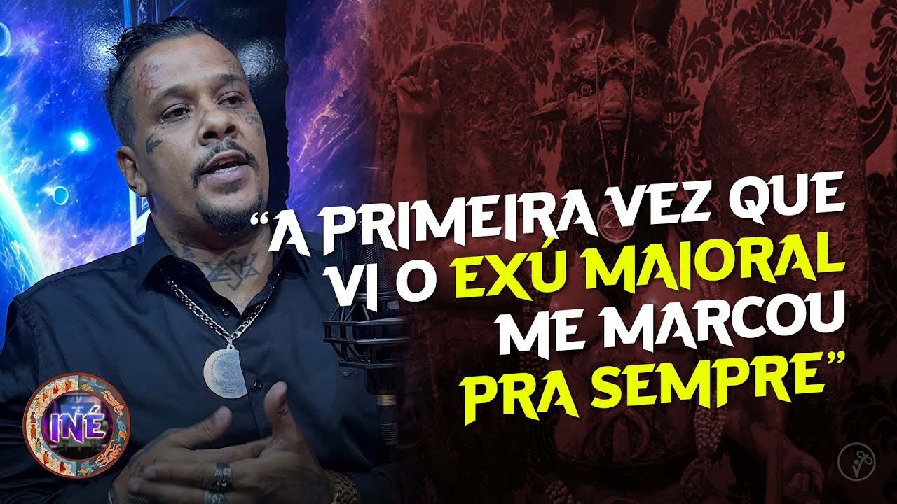 Quimbandeiro conta sua PRIMEIRA EXPERIÊNCIA com o EXÚ MAIORAL!  - BINHO LUX | #INÉ 463