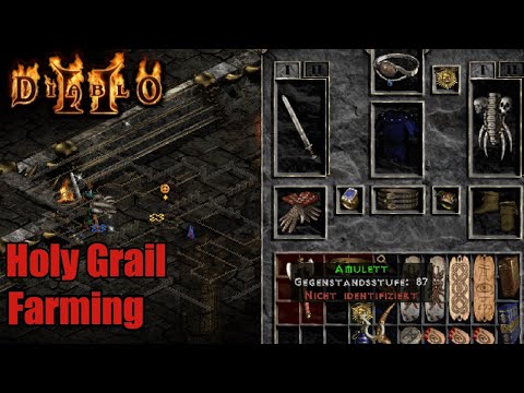 Diablo 2 | Holy Grail | #22 | Deutsch | farming | 167/502 Items