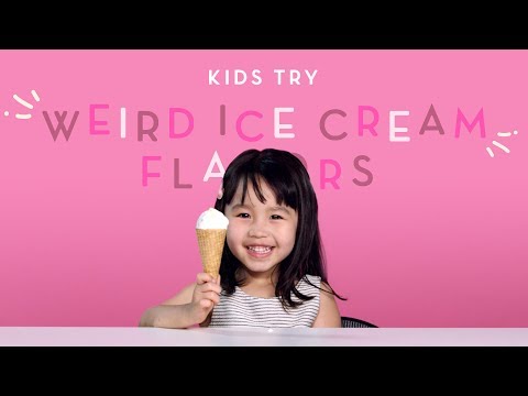 Kids Try Weird Ice Cream Flavors | Kids Try | HiHo Kids