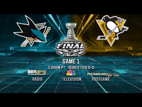 Pucknology After Dark (Postgame) Sharks @ Penguins Series Game 1
