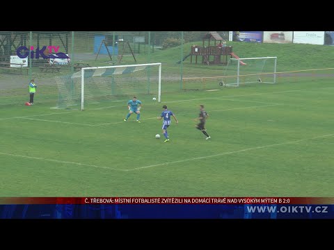Česká Třebová: Místní fotbalisté zvítězili na domácí trávě nad Vysokým Mýtem B 2:0
