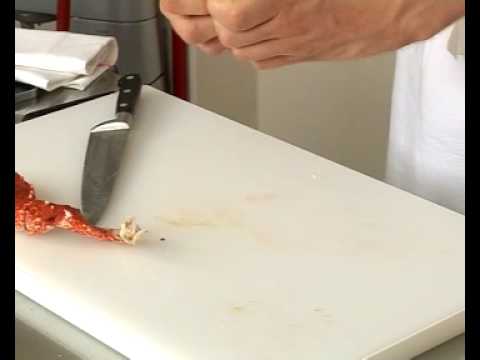 comment ouvrir queue de langouste