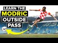 Learn to pass like Modric - trivela tutorial
