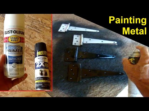 How to Paint Bare Metal to Last for Years (Rust-Oleum) - No Chipping or Pealing