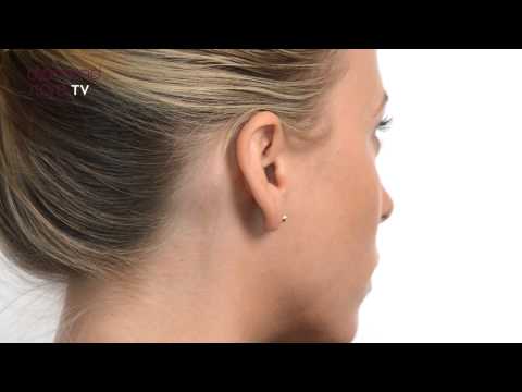 B3474 - 0.15CT Stud Earrings Diamond In 9K Yellow Gold