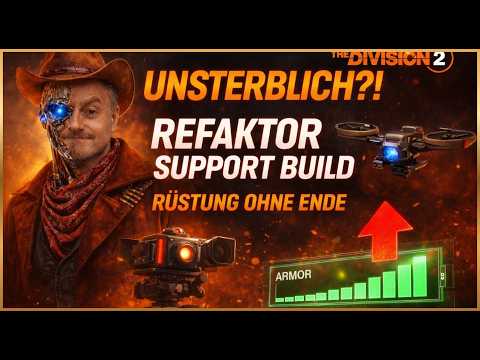 Division 2 Refaktor Support Build – Unendliche Rüstungs-Regeneration für das ganze Team!