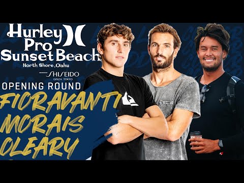 L. Fioravanti, C. O'Leary, F. Morais Hurley Pro Sunset Beach - Men's Opening Round Heat 12