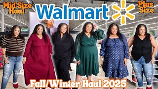 Walmart Plus Size Haul 2025|Walmart Fall Fashion|Walmart New Arrivals|Plus Size|Tasha St James
