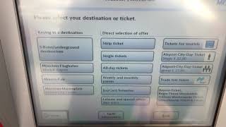 How to buy 3 day transportation ticket for one person in Munich, Germany.
