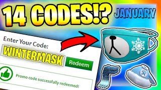 *14 Codes!* ALL NEW PROMO CODES in ROBLOX (January 2024)