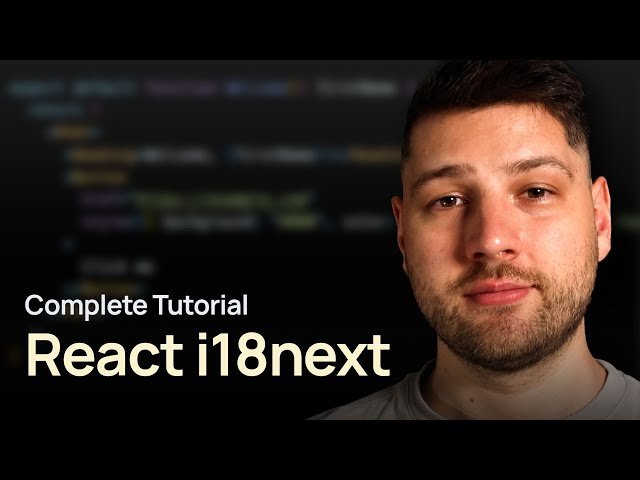 React i18next (Complete Tutorial) · YtChopDev