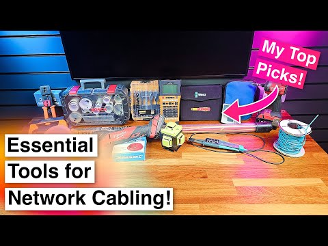 Essential Tools for Network Cabling — My Top Picks!
