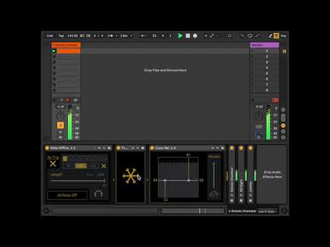 Session jam of the original midi M4L devices