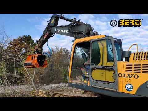 BERTI: ECF/SB Decespugliatrice forestale idraulica - Hydraulic mulching head
