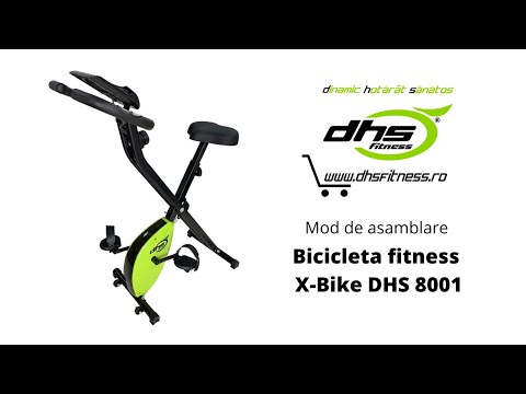 Bicicleta Fitness Dhs X-Bike - Negru-Verde