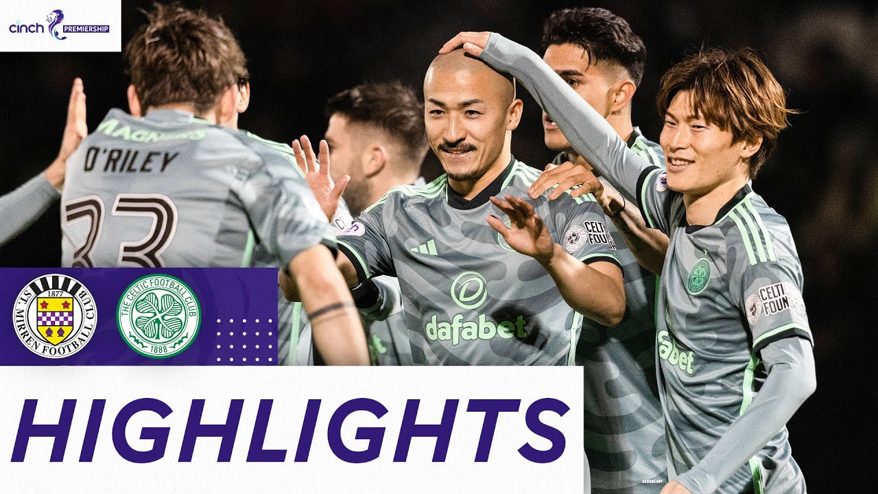 St. Mirren vs Celtic highlights
