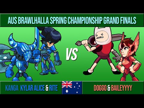 Kylar Alice & Rite vs Doggo & Baileyyyy - Brawlhalla Spring Championship 2v2 Grand Finals