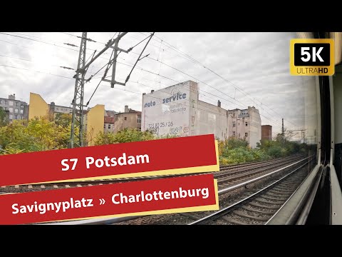 S-Bahn Berlin - Mitfahrt im BR481 von Savignyplatz bis Charlottenburg S7